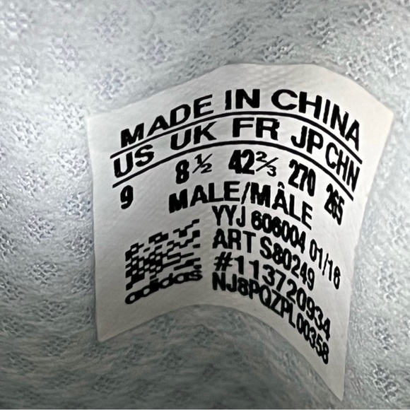 Adidas Stan Smith Sneakers White Men’s S80249 Size 9 - Picture 7 of 9